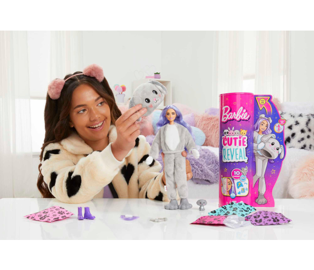 Barbie Cutie Reveal Lalka Piesek Seria 1 - 1035720 - zdjęcie 6